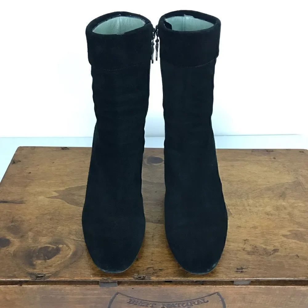 Sigerson Morrison cuffed heel boots - Picture 2 of 8